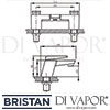 Bristan Sail Bath Filler Dimensions